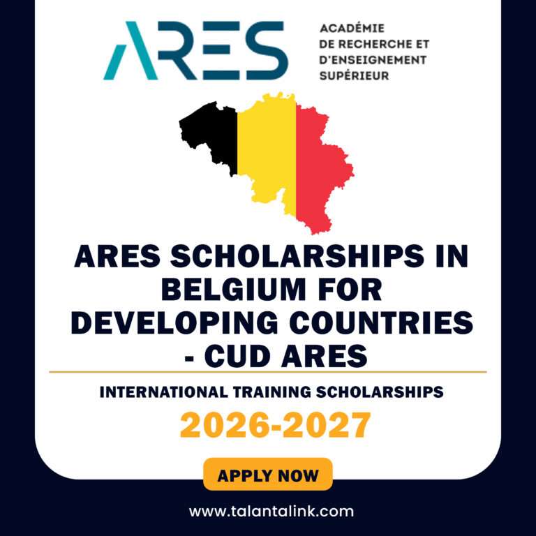ARES Scholarships in Belgium for Developing Countries –  CUD ARES | August 2025