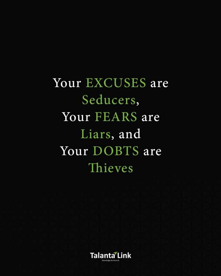 Don’t Let Excuses Steal Your Greatness – Quote of the Day